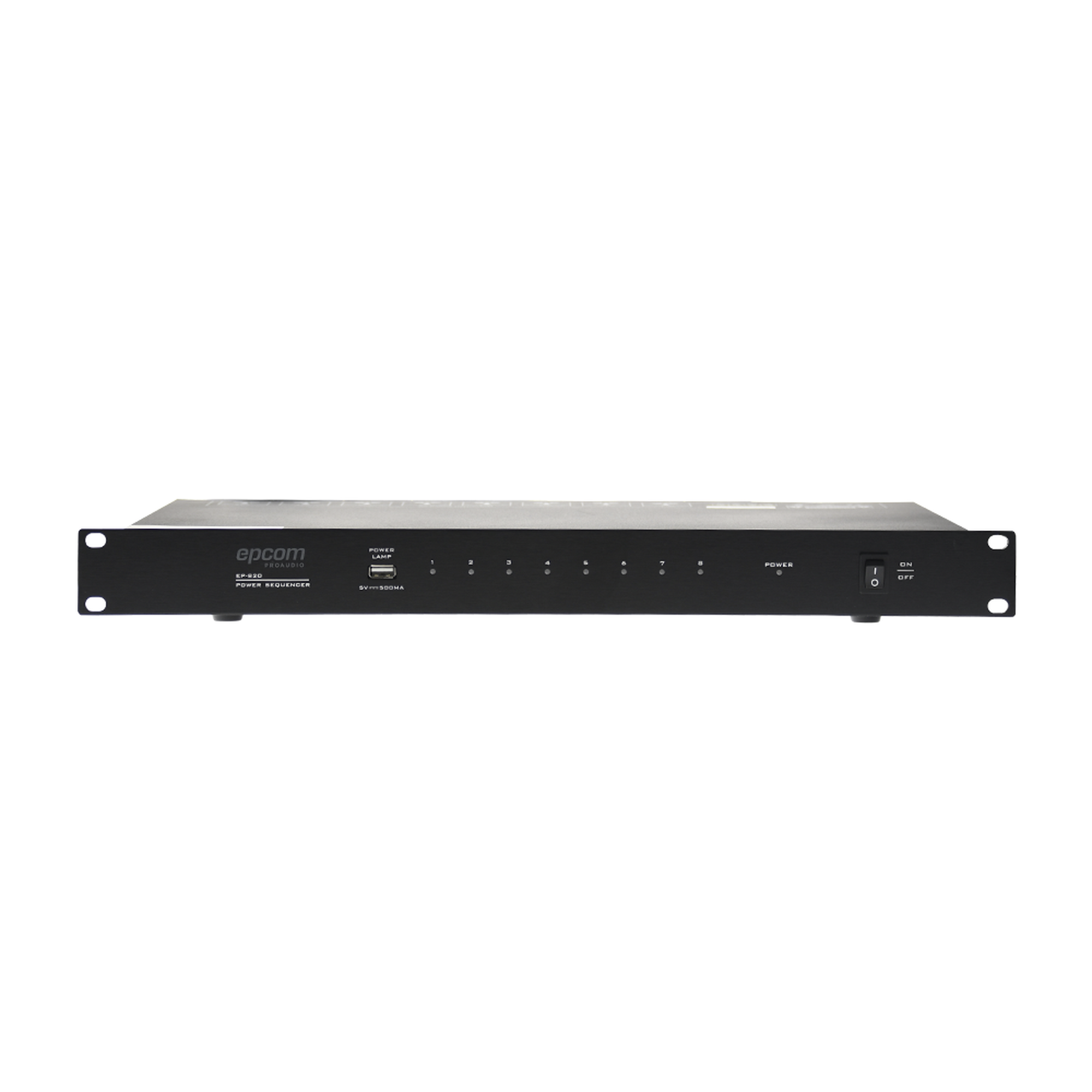 EP-820|Secuenciador de Potencia | 8 Salidas | Delay de activaci??n de 1 segundo | Recomendado para rack de amplificaci??n, Videowall, o equipos de alta potencia.